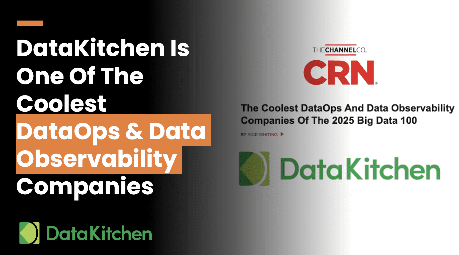 DataKitchen Is One Of The Coolest DataOps & Data Observability Companies of 2025
